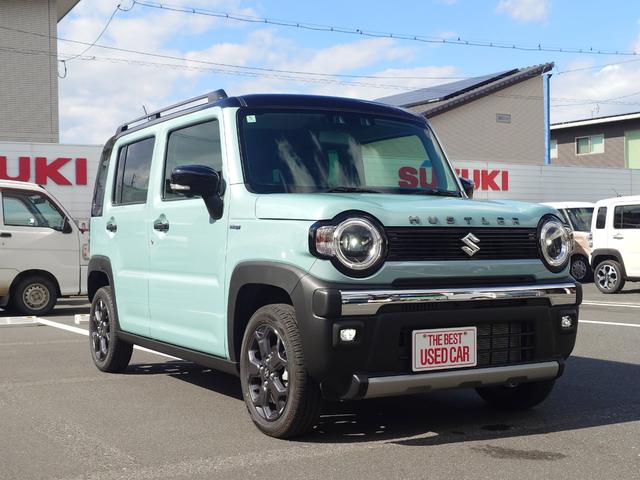 ハスラー タフワイルドターボ マイルドハイブリッド デュアルカメラブレーキサポート 純正9インチメモリーナビゲーション 全方位カメラ スズキコネクト 禁煙車 オートライト LEDヘッドライト 純正15インチアルミホイール(13枚目)