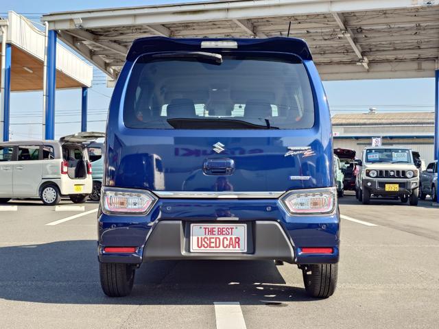 ワゴンＲカスタムＺ ハイブリッドＺＴ　ハイブリッドＺＴ（４名）　デュアルカメラブレーキサポート　マイルドハイブリッド　純正８インチナビゲーション　全方位モニター　ＥＴＣ　禁煙車　ターボ　ＬＥＤヘッドライト　純正１５インチアルミホイール（11枚目）