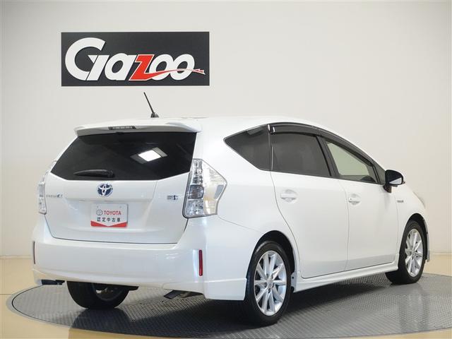 プリウスα Sツーリングセレクション フルセグ メモリーナビ DVD再生 ミュージックプレイヤー接続可 ETC LEDヘッドランプ 記録簿(4枚目)