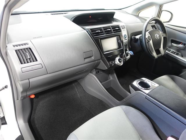 プリウスα Sツーリングセレクション フルセグ メモリーナビ DVD再生 ミュージックプレイヤー接続可 ETC LEDヘッドランプ 記録簿(9枚目)