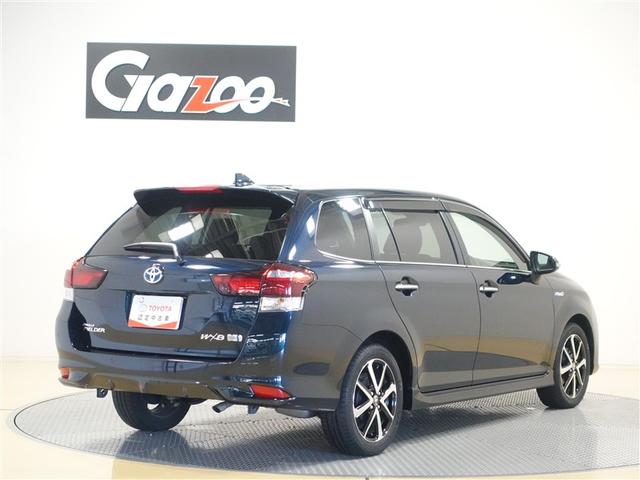 カローラフィールダー ハイブリッドG ダブルバイビー フルセグ メモリーナビ DVD再生 ミュージックプレイヤー接続可 バックカメラ 衝突被害軽減システム ETC LEDヘッドランプ ワンオーナー 記録簿(4枚目)