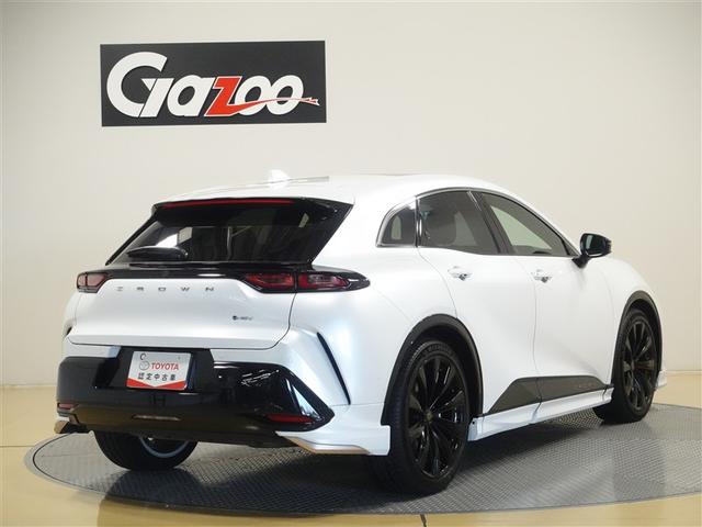 クラウンスポーツ Z 革シート サンルーフ 4WD フルセグ メモリーナビ ミュージックプレイヤー接続可 バックカメラ 衝突被害軽減システム ETC ドラレコ LEDヘッドランプ ワンオーナー フルエアロ 記録簿(4枚目)