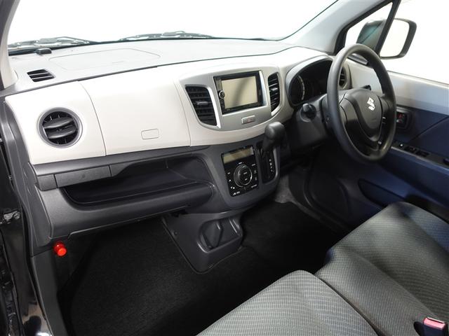 ワゴンR FX ワンセグ メモリーナビ DVD再生 衝突被害軽減システム ETC アイドリングストップ(9枚目)