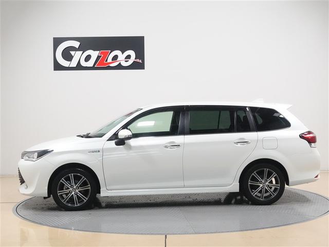 カローラフィールダー ハイブリッドG ダブルバイビー フルセグ メモリーナビ DVD再生 ミュージックプレイヤー接続可 バックカメラ 衝突被害軽減システム ETC ドラレコ LEDヘッドランプ 記録簿(3枚目)