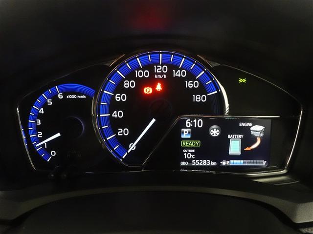 カローラフィールダー ハイブリッドG ダブルバイビー フルセグ メモリーナビ DVD再生 ミュージックプレイヤー接続可 バックカメラ 衝突被害軽減システム ETC ドラレコ LEDヘッドランプ 記録簿(10枚目)