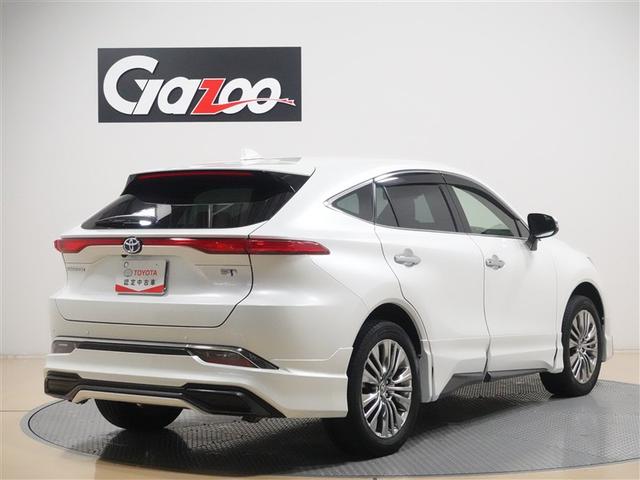 ハリアーハイブリッド Ｚ　レザーパッケージ　革シート　フルセグ　メモリーナビ　ミュージックプレイヤー接続可　バックカメラ　衝突被害軽減システム　ＥＴＣ　ドラレコ　ＬＥＤヘッドランプ　ワンオーナー　フルエアロ　記録簿（4枚目）