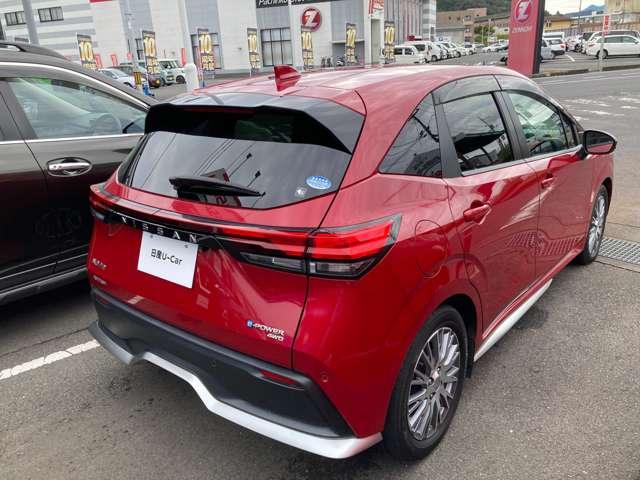 ノート １．２　ＡＵＴＥＣＨ　ＦＯＵＲ　４ＷＤ　純正ナビ　前後ドラレコ　ＥＴＣ　モーター４ＷＤ（2枚目）