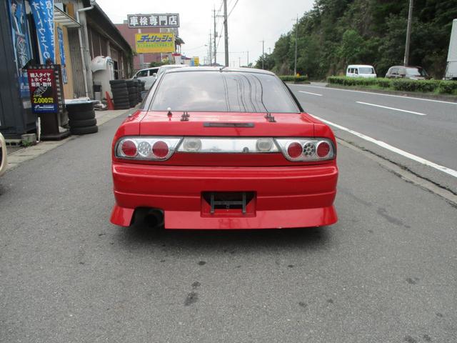 日産 １８０ｓｘ タイプｒ ターボ 即ドリ仕様 ボンネットカーボン 車高調ｇｐスポーツｄｇ５ オーバーフェンダー ｏｒｃシングルメタルクラッチ 218 0万円 平成9年 1997年 岡山県 中古車 価格 Com