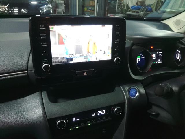 ヤリスクロス ハイブリッドG ドラレコ前後 メーカーナビテレビ ETC バックカメラ(9枚目)