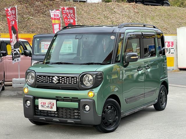 スペーシアギア ハイブリッドXZ セーフティサポート/車検2年整備付/ナビ/DTV/Bluetooth/LEDオートライト/シートヒーター/両側パワースライド/スマートキー2個/禁煙車(10枚目)