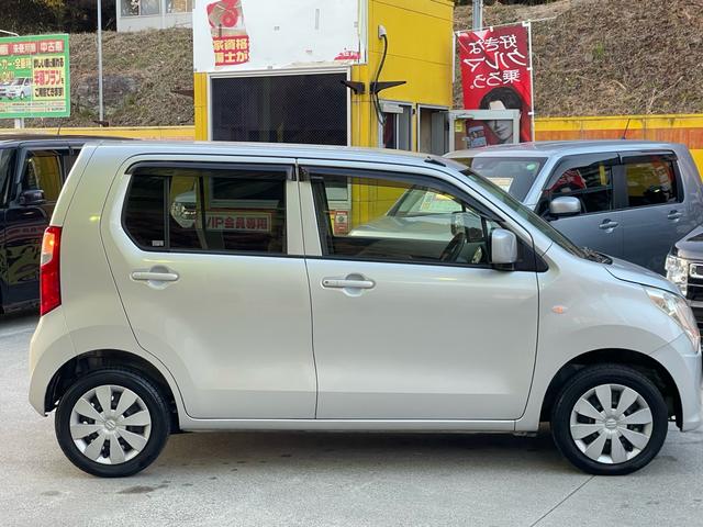 ワゴンR FX /アイドリングストップ/CVT/CD/ETC/キーレス/電動ミラー/ベンチシート/フルフラット/禁煙車/エアコンコンプレッサー交換済(10枚目)