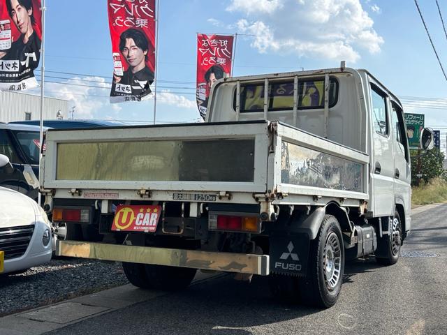 キャンターガッツ Ｗキャブロング全低床ＳＡ　ターボ／６人乗り／５ＭＴ／ユーザー買取車／（48枚目）