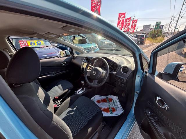 ノート Ｘ　ＤＩＧ－Ｓ　純正ナビ／Ｂｌｕｅｔｏｏｔｈ／フルセグ／ドラレコ前後／ユーザー買取車（16枚目）
