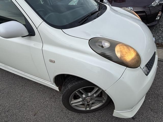 マーチ １２ＳＲ　５ＭＴ／社外ＣＤオーディオ／ユーザー買取車／オーテックタワーバー／ＥＴＣ（8枚目）