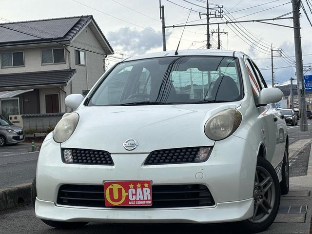 マーチ １２ＳＲ　５ＭＴ／社外ＣＤオーディオ／ユーザー買取車／オーテックタワーバー／ＥＴＣ（40枚目）