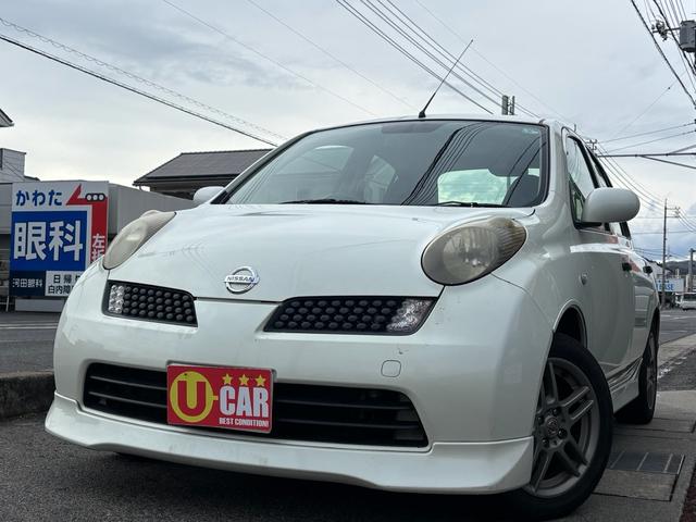 マーチ １２ＳＲ　５ＭＴ／社外ＣＤオーディオ／ユーザー買取車／オーテックタワーバー／ＥＴＣ（43枚目）