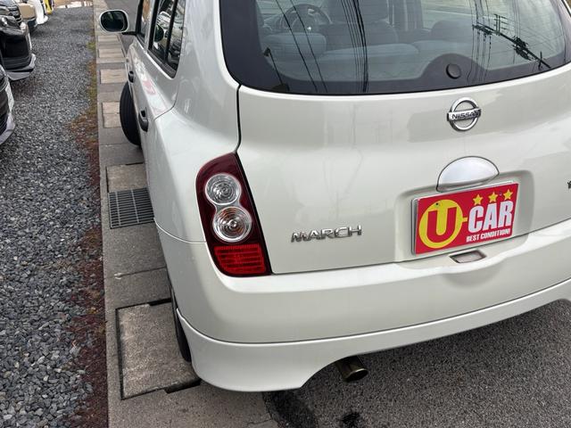 マーチ １２ＳＲ　５ＭＴ／社外ＣＤオーディオ／ユーザー買取車／オーテックタワーバー／ＥＴＣ（50枚目）