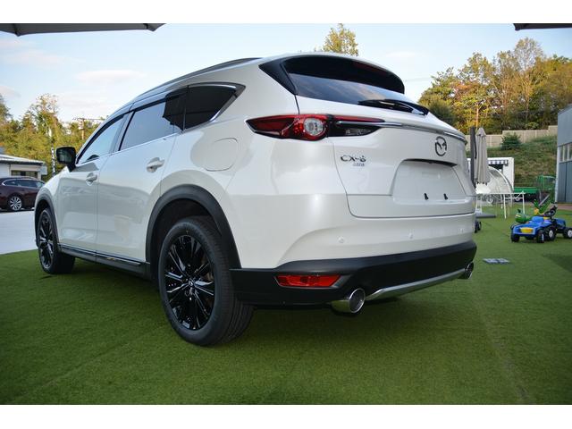 ＣＸ－８ ＸＤ　エクスクルーシブモード　ＡＷＤ／前後ドライブレコーダー／後席モニター／３６０°ビューモニター／アルミホイールブラック塗装／新品１９インチタイヤ装着／中古車保証２年付き／柿本改マフラー／クルーズコントロール／シートヒーター（20枚目）