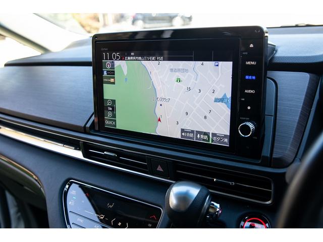 大画面で見やすいホンダ純正ナビゲーション。