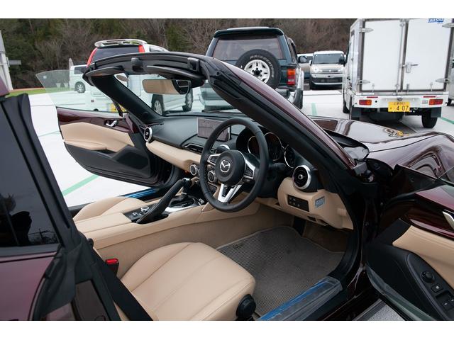 ロードスターＲＦ ３５周年記念車　６ＡＴ・特別仕様車・ＢＯＳＥ・純正フロアマット・ナッパ革Ｓ・シートヒーター・アダプティブＬＥＤヘッドランプ・スマートブレーキサポート・レーダークルーズコントロール・禁煙車・保証継承（7枚目）