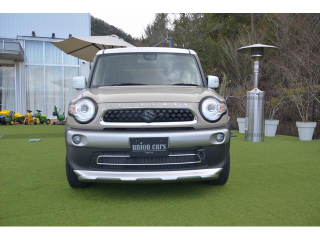 クロスビー ハイブリッドＭＺ　新品ナビ取付渡し／全方位モニタカメラ／ディーンクロスカントリーホイール（ホワイト）／ＢＦＧｏｏｄｒｉｃｈホワイトレタータイヤ／ロッソモデロマフラー／ウッド調デカール／ウッド調ハンドル／シートヒーター（3枚目）