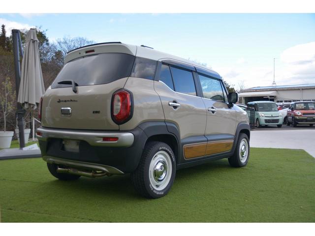 クロスビー ハイブリッドＭＺ　新品ナビ取付渡し／全方位モニタカメラ／ディーンクロスカントリーホイール（ホワイト）／ＢＦＧｏｏｄｒｉｃｈホワイトレタータイヤ／ロッソモデロマフラー／ウッド調デカール／ウッド調ハンドル／シートヒーター（9枚目）