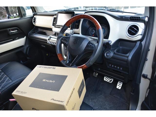 クロスビー ハイブリッドＭＺ　新品ナビ取付渡し／全方位モニタカメラ／ディーンクロスカントリーホイール（ホワイト）／ＢＦＧｏｏｄｒｉｃｈホワイトレタータイヤ／ロッソモデロマフラー／ウッド調デカール／ウッド調ハンドル／シートヒーター（11枚目）