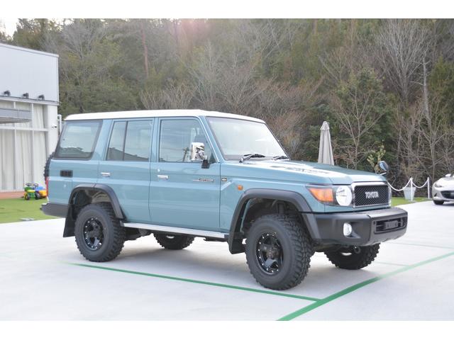 ランドクルーザー７０ バン　自社全塗装（新色）　ブラックインナーヘッドライト　新品ＭＴタイヤ＆新品アルミホイール　３０周年新品エンブレム　ＬＥＤヘッドランプ、ＬＥＤフォグランプ　ナビ　ＥＴＣ（32枚目）