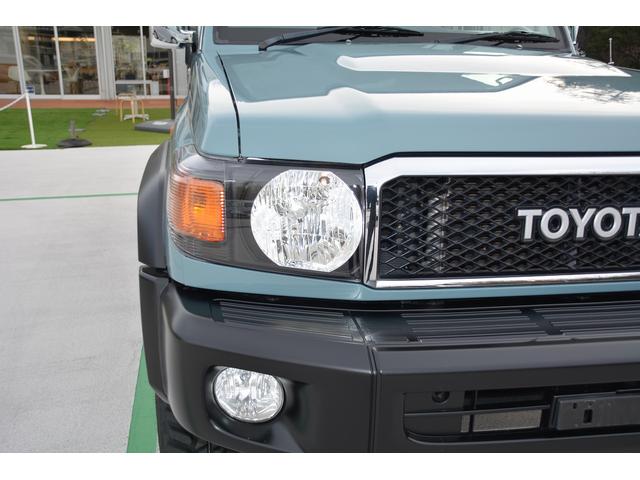 ランドクルーザー７０ バン　自社全塗装（新色）　ブラックインナーヘッドライト　新品ＭＴタイヤ＆新品アルミホイール　３０周年新品エンブレム　ＬＥＤヘッドランプ、ＬＥＤフォグランプ　ナビ　ＥＴＣ（36枚目）