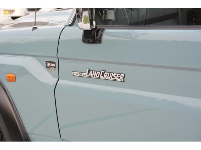 ランドクルーザー７０ バン　自社全塗装（新色）　ブラックインナーヘッドライト　新品ＭＴタイヤ＆新品アルミホイール　３０周年新品エンブレム　ＬＥＤヘッドランプ、ＬＥＤフォグランプ　ナビ　ＥＴＣ（38枚目）
