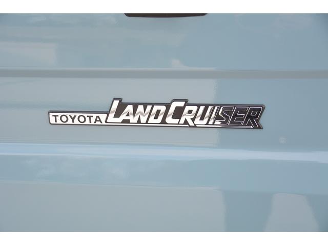 ランドクルーザー７０ バン　自社全塗装（新色）　ブラックインナーヘッドライト　新品ＭＴタイヤ＆新品アルミホイール　３０周年新品エンブレム　ＬＥＤヘッドランプ、ＬＥＤフォグランプ　ナビ　ＥＴＣ（40枚目）