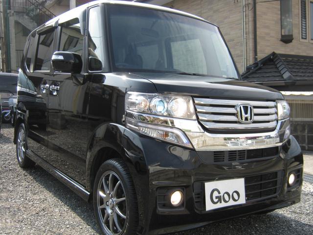 Ｎ－ＢＯＸカスタム Ｇ・Ｌパッケージ　アイドリングストップ　左Ｐスラ　社外ナビ　ＢＴオーディオ（6枚目）