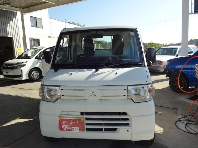 ミニキャブトラック 4WD 5MT エアコン付 パワステ付(2枚目)