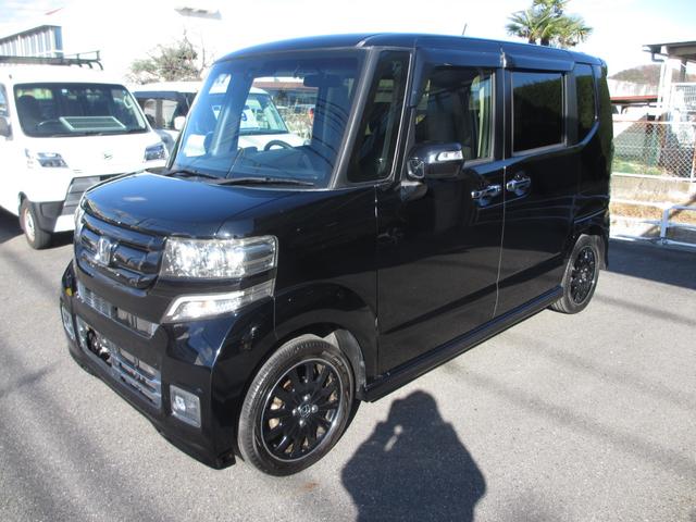 N-BOXカスタム G ターボSSブラックスタイルパッケージ 純正8インチナビ 純正11インチフリップダウンモニター バックカメラ ビルトインETC クルーズコントロール シートヒーター 両側パワースライドドア 無事故車 保証付き(7枚目)