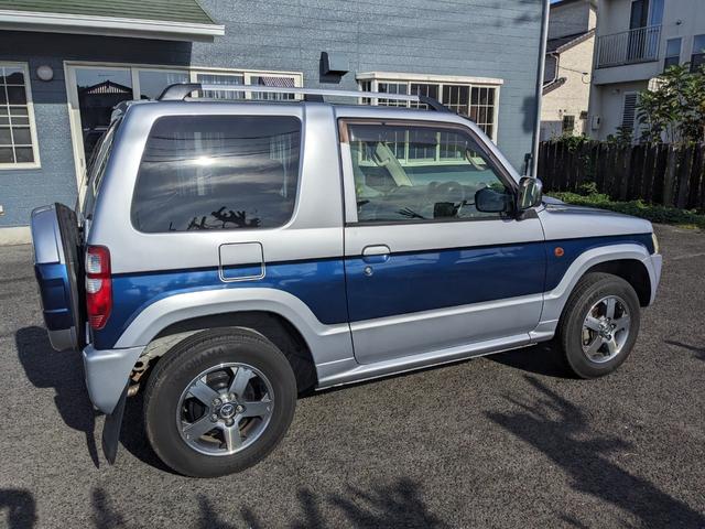 パジェロミニ エクシード　最終モデル　４ＷＤ　ターボ　ストラーダフルセグＨＤＤナビ　ブルートゥース　ＤＶＤ再生可　ユピテルドライブレコーダー　ＥＴＣ　新品黒革調シートカバー　アルミ　キーレス　車検整備付（4枚目）
