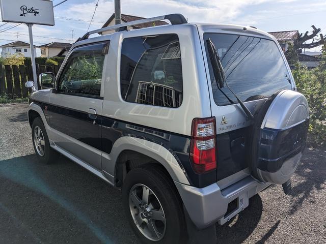 パジェロミニ エクシード　最終モデル　４ＷＤ　ターボ　ストラーダフルセグＨＤＤナビ　ブルートゥース　ＤＶＤ再生可　ユピテルドライブレコーダー　ＥＴＣ　新品黒革調シートカバー　アルミ　キーレス　車検整備付（8枚目）