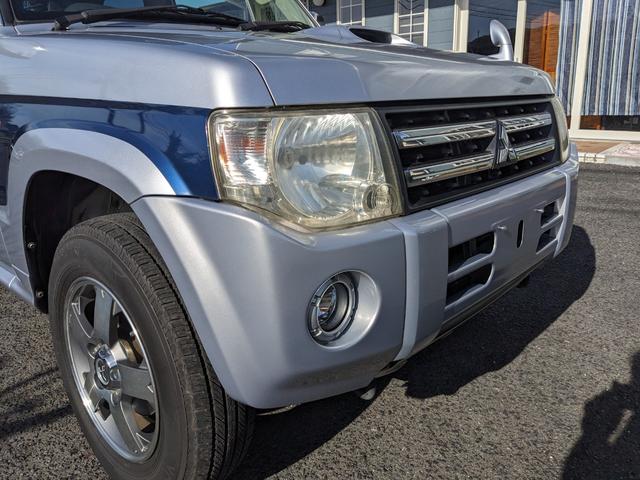 パジェロミニ エクシード　最終モデル　４ＷＤ　ターボ　ストラーダフルセグＨＤＤナビ　ブルートゥース　ＤＶＤ再生可　ユピテルドライブレコーダー　ＥＴＣ　新品黒革調シートカバー　アルミ　キーレス　車検整備付（9枚目）