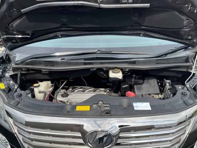 ヴェルファイア ２．４Ｚ　四駆　手洗い洗車歴　ＢＴナビ　リアフリップ　ドラレコ　Ｂカメラ　コーナーセンサー　ダッシュ割れ無し　オールオートウィンドウ　両側パワードア　純正アルミ　ＢＳタイヤ　ウッドコンビハンドル　８人乗り（13枚目）