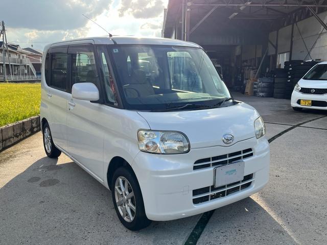 タント Ｌ　ワンオーナー　純正アルミ　コインポケット　リア席フラット　スライドドア　純正オーディオ　ハイトワゴン　アームレストコンソール　ドリンクホルダー　エアコン　パワステ　キーレス　スペアキー　保証書（6枚目）