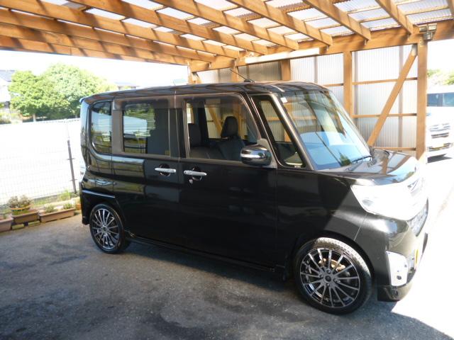 タント カスタムＲＳ　ＳＡ　８インチナビ　Ｂカメラ　フリップダウンモニターＥＴＣ（4枚目）