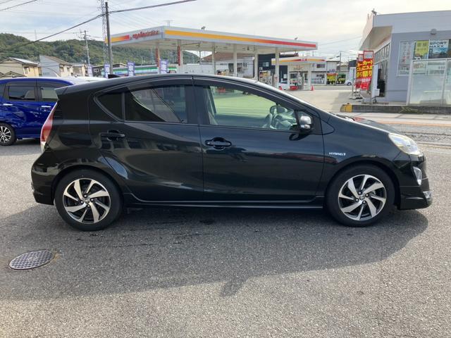 アクア G ハイブリッドバッテリー交換済み・モデリスタエアロ・フルセグナビ・Bluetooth・スマートキー・ドラレコ・衝突軽減ブレーキ・オートクルーズ!(9枚目)