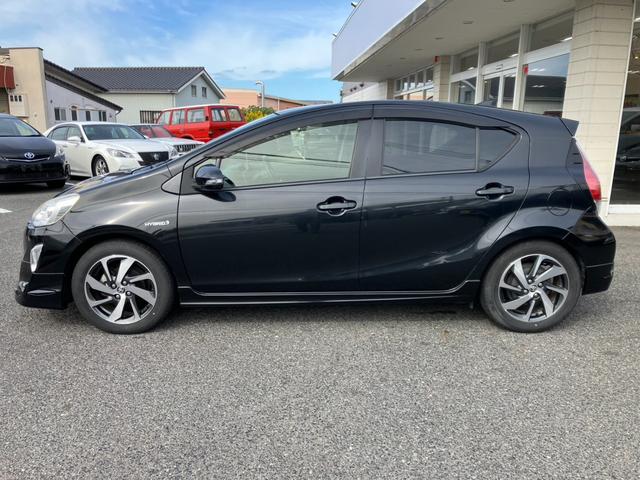 アクア G ハイブリッドバッテリー交換済み・モデリスタエアロ・フルセグナビ・Bluetooth・スマートキー・ドラレコ・衝突軽減ブレーキ・オートクルーズ!(13枚目)