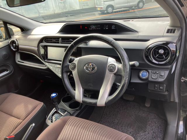 アクア G ハイブリッドバッテリー交換済み・モデリスタエアロ・フルセグナビ・Bluetooth・スマートキー・ドラレコ・衝突軽減ブレーキ・オートクルーズ!(28枚目)