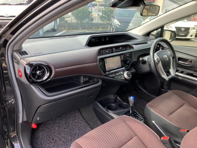 アクア G ハイブリッドバッテリー交換済み・モデリスタエアロ・フルセグナビ・Bluetooth・スマートキー・ドラレコ・衝突軽減ブレーキ・オートクルーズ!(30枚目)