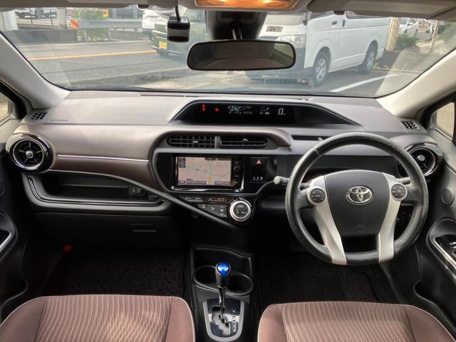 アクア G ハイブリッドバッテリー交換済み・モデリスタエアロ・フルセグナビ・Bluetooth・スマートキー・ドラレコ・衝突軽減ブレーキ・オートクルーズ!(33枚目)