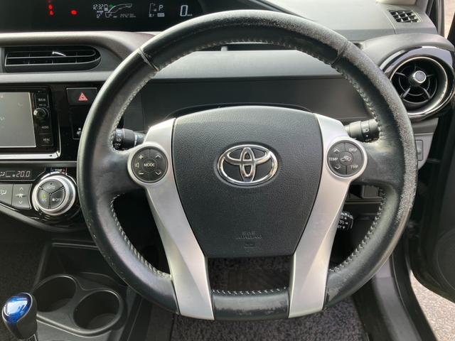 アクア G ハイブリッドバッテリー交換済み・モデリスタエアロ・フルセグナビ・Bluetooth・スマートキー・ドラレコ・衝突軽減ブレーキ・オートクルーズ!(41枚目)