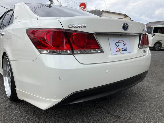 クラウンハイブリッド アスリートS 新品20インチアルミ・車高調・メーカーフルセグナビ・Bluetooth・ドラレコ・オートクルーズ・パワーシート!(17枚目)