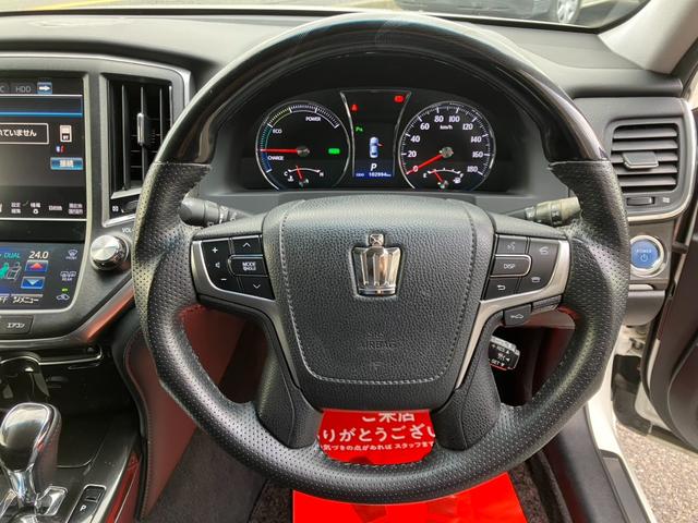 クラウンハイブリッド アスリートS 新品20インチアルミ・車高調・メーカーフルセグナビ・Bluetooth・ドラレコ・オートクルーズ・パワーシート!(38枚目)