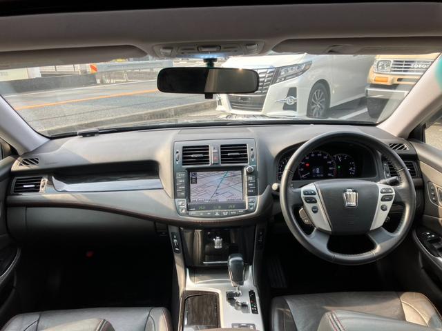 クラウン ２．５アスリート　アニバーサリーエディション　サンルーフ・黒革パワーシート・ＴＥＩＮ車高調・社外１９インチアルミ・社外エアロ＆４本出しマフラー・フルセグＨＤＤナビ・Ｂｌｕｅｔｏｏｔｈ・オートクルーズ・シートクーラー！（37枚目）