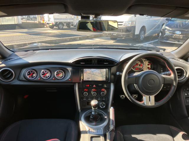 ８６ ＧＴ　６ＭＴ・ＴＥＩＮ車高調・ＥＮＫＥＩ１８インチアルミ・ＨＫＳマフラー・Ｋ＆Ｎエアフィルター・ＴＵＲＵＳＴオイルクーラキット・ＢＬＩＴＺサクションパイプキット＆メーター！（34枚目）